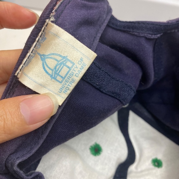 VTG NOTRE DAME Fighting Irish Baseball Hat Cap Snapback OSFM - Picture 9 of 10